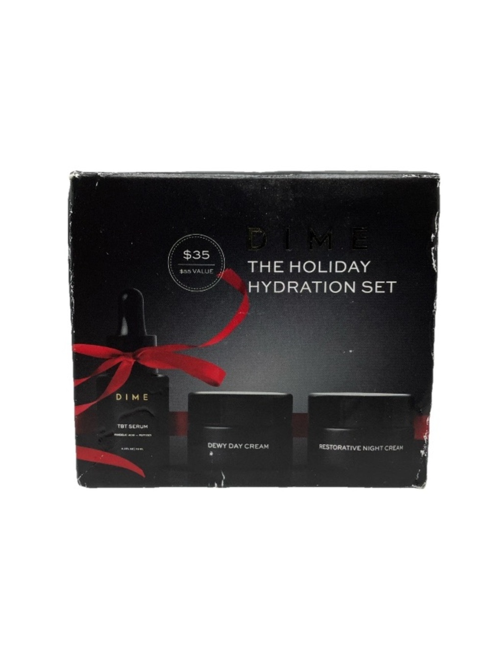 DIME Holiday Hydration Set TBT Serum 10ml Day Night Cream Lotion 15ml Gift Ready - Picture 3 of 9